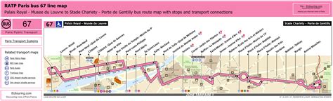 Paris Bus 63 Route Map