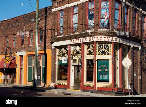 Restored warehouses in the Old City Historic District, Knoxville ...