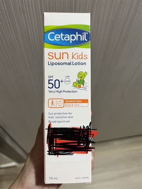 Cetaphil Sunscreen sun kids liposomal lotion, Babies & Kids, Bathing ...