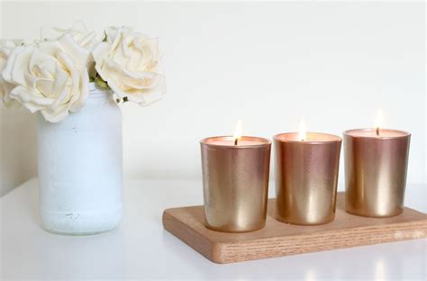 Metallic Votive Candles