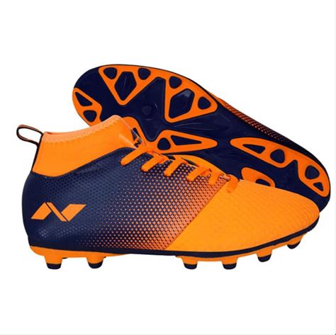 Orange Unisex Nivia Ashtang Football Shoes, Size: 3-11 at Rs 1080/pair in New Delhi