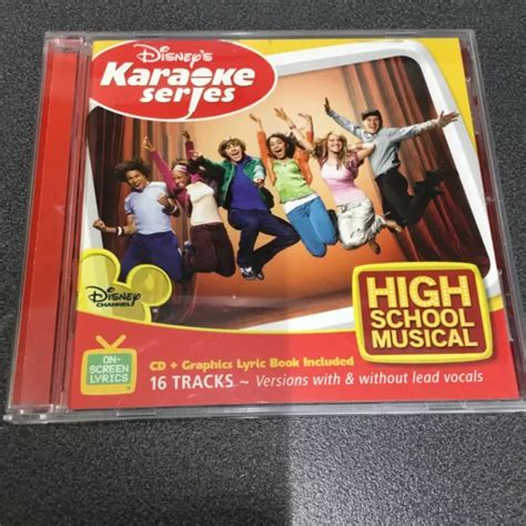 DISNEYS KARAOKE SERIES : Disneys High School Musical Karaoke CD+G CD ...