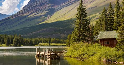 hike lake glacier national park montana 4k ultra hd wallpaper ...