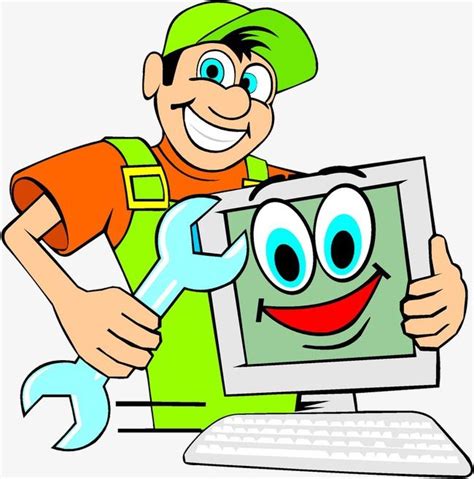 Computer Maintenance Clipart Transparent PNG Hd, Computer Maintenance Division, Computer ...