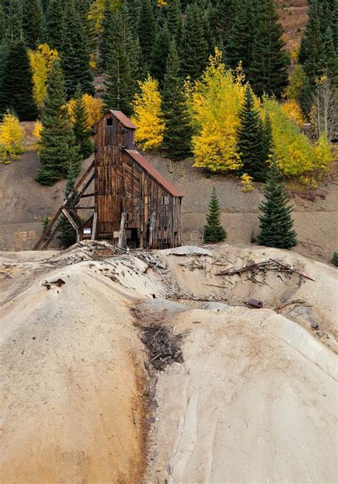 Old Colorado Gold Mine stock photo. Image of aspen, mines - 25204832