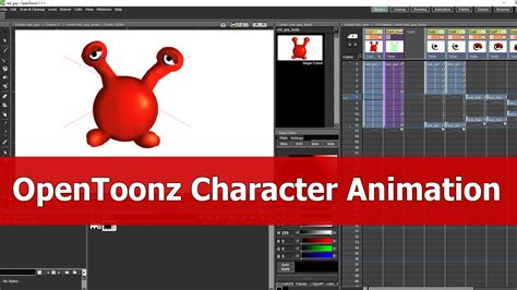 Tutorial: OpenToonz Character Animation Introduction - BlenderNation