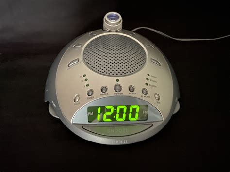 Homedics SS-4000 Radio Alarm Clock Projector Natural Sound Spa | Etsy