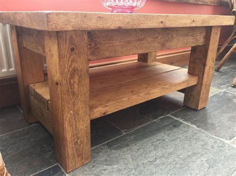 Rustic Pine Coffee Table | Rustic wood furniture, Farmhouse style furniture, Pine coffee table