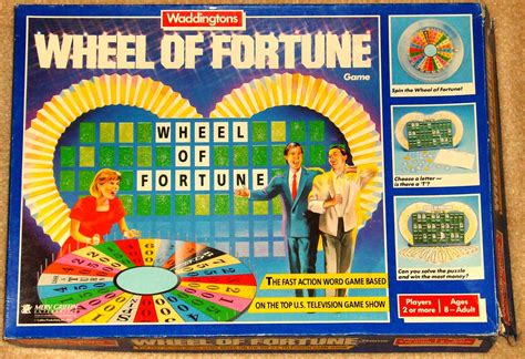 Wheel of Fortune UK Board Game Boxart | The boxart of my fir… | Flickr