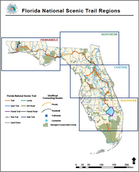 Central Florida Bike Trails Map | Printable Maps