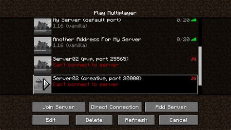 Server list – Official Minecraft Wiki