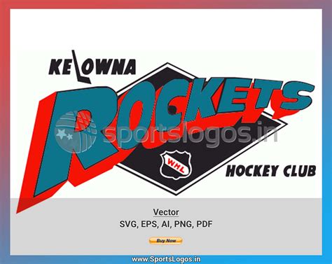 Kelowna Rockets - Hockey Sports Vector SVG Logo in 5 formats ...