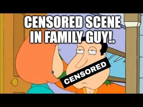 This Scene Was CENSORED In Family Guy! 🫢🫢🫢 - YouTube