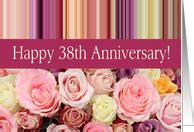 38th Wedding Anniversary Cards from Greeting Card Universe