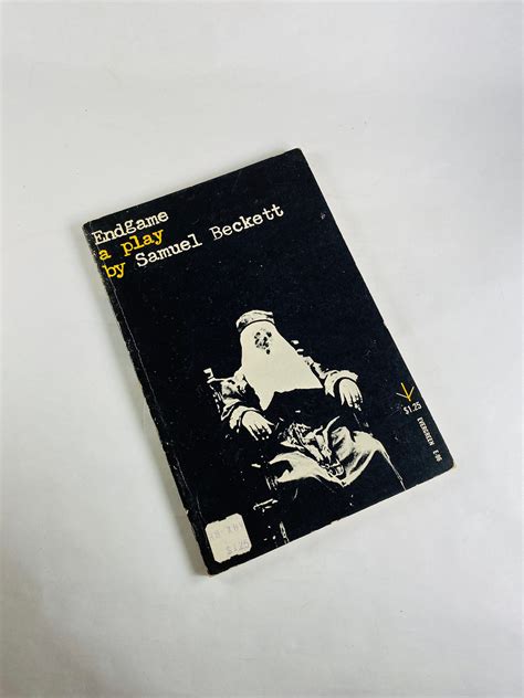 Samuel Beckett Endgame Vintage Paperback Book Circa 1960 Play - Etsy in 2022 | Samuel beckett ...