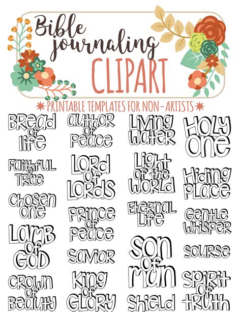 Pin on CLIPARTS for bible journaling