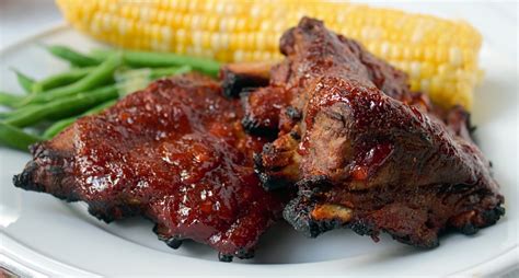 Baby Back Ribs with Sweet and Tangy Homemade Barbecue Sauce • Saturdays ...