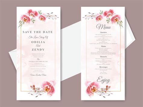 Wedding Invitation Card Vector Art, Icons, and Graphics for Free Download