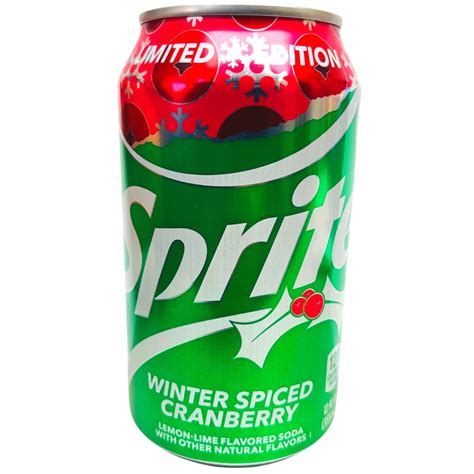 Sprite Winter Spiced Cranberry - 12oz. | Candy Funhouse – Candy Funhouse CA