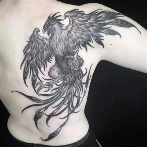 Phoenix Tattoo | Back tattoos for guys, Phoenix tattoo design, Phoenix back tattoo