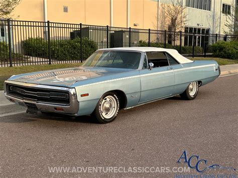 1970 Chrysler Newport Convertible | Adventure Classic Cars Inc.