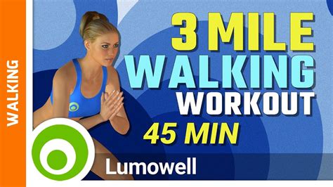 3 Mile Walk At Home Workout - YouTube