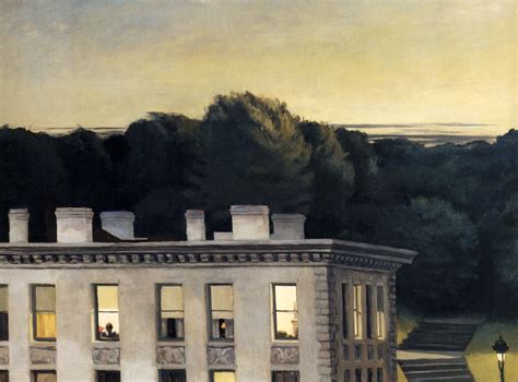 View From The Northern Wall: Edward Hopper Proposes