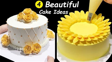 How To Make Cake Decorating Tutorials for Beginners | Homemade cake decorating ideas | Cake ...