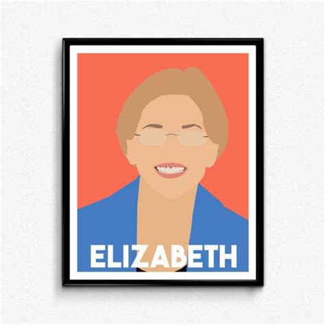 Elizabeth Warren Feminist Poster Minimalist Feminist Art - Etsy | Feminist icons, Feminist art ...