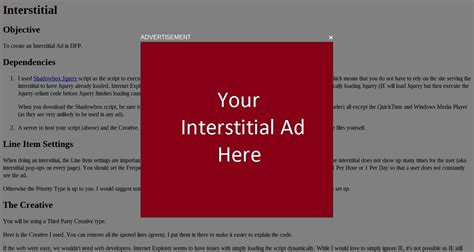 What and how should you display interstitial ads?