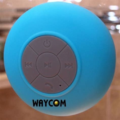 WAYCOM Waterproof Wireless Bluetooth Shower Speaker & Handsfree speakerphone - Compatible with ...