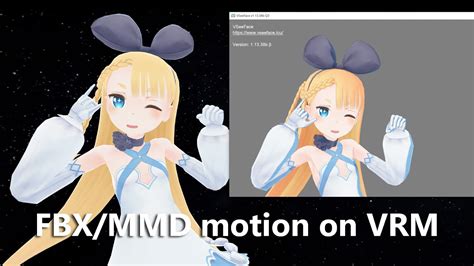 Xr Animatorload Fbx Mmd Motion On Your Vrm Model The Simplest Way | My ...