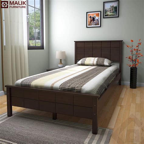 Modern Single Bed With One Side Table | Malik Furniture