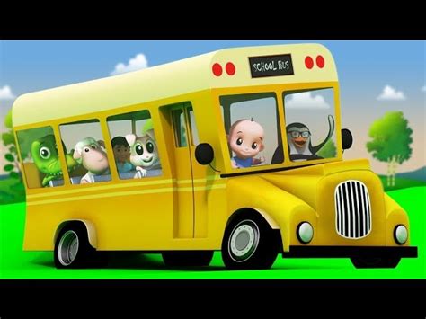 Wheels On The Bus | Junior Squad | Nursery Rhymes For Babies | Cartoons ...