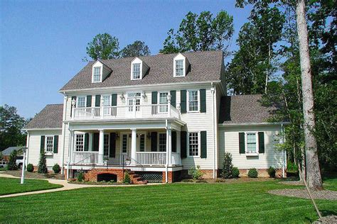 Colonial House Plans - Architectural Designs