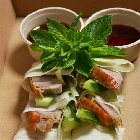 Roasted Duck Wraps | Chao Catering