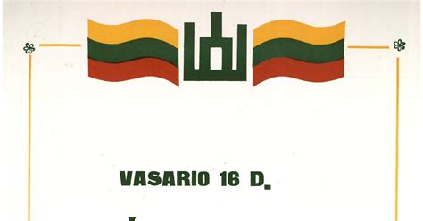 Laiko Smeigtukai: Vasario 16-oji