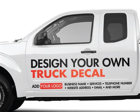 Custom Truck Stickers - Custom Stickers for Trucks - Custom Truck Sticker - Custom Vehicle ...