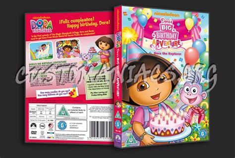 Dora the Explorer: Dora's Big Birthday Adventure dvd cover - DVD Covers & Labels by Customaniacs ...