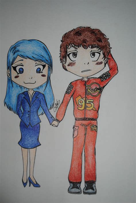 Pixarized - Lightning McQueen and Sally by xLadyArwen on DeviantArt