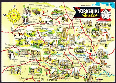 World Maps Library - Complete Resources: Maps Yorkshire Dales