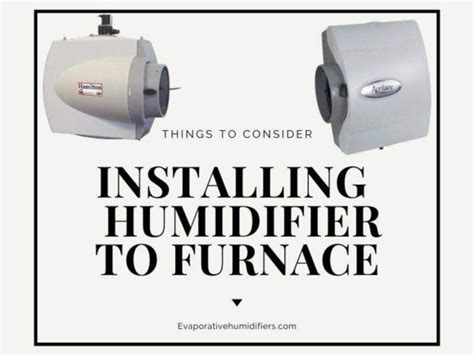 How to Install a Humidifier to Your Furnace - EvaporativeHumidifiers.com