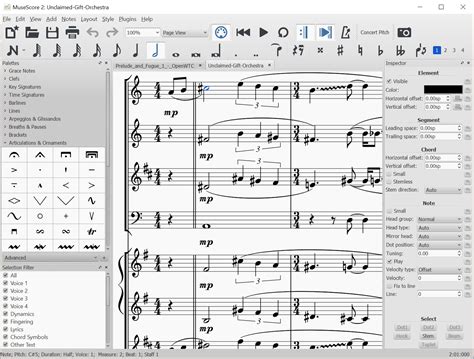 MuseScore 2.1 - Scoring Notes