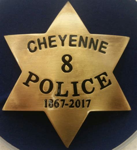 Cheyenne Police Badge Updated for 2017