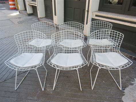Harry Bertoia Six Dining Chairs for Knoll | 1stdibs.com | Dining chairs, Chair, Bertoia