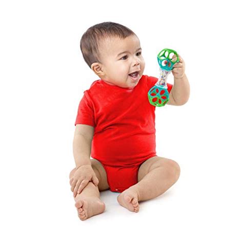 O Ball Bright Starts Oball Shaker Rattle Toy, Ages Newborn Plus Amazon ...