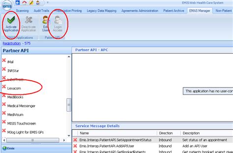 How To Configure EMIS Web Integration - Lexacom