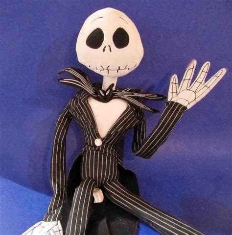 Jack Skellington Plush Doll Stuffed 27 in. Nightmare Before Christmas Disney | Plush dolls, Jack ...