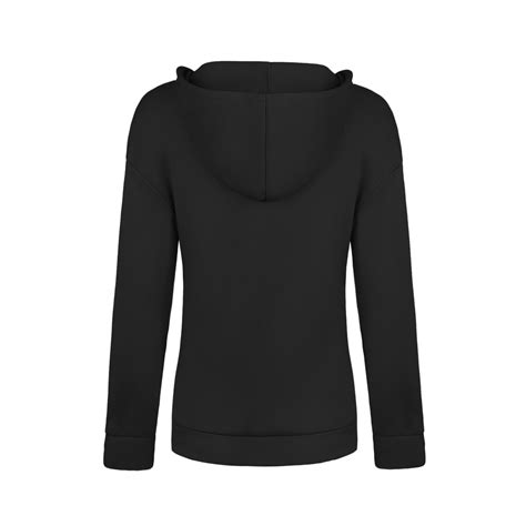 LYXSSBYX Womens Hoodies with Zippers Women's Casual Solid Color Hooded Pocket Long Sleeved ...