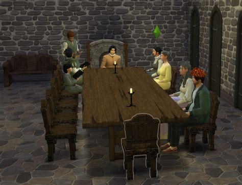 TSM Rustic Dining Set - The Sims 4 Build / Buy - CurseForge